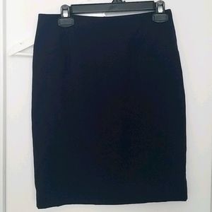 Navy blue/purple pencil skirt
